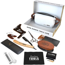Carica l'immagine nel visualizzatore di Gallery, ✮ BARBER TOOLS ✮ Kit/Set/Cofanetto per la cura e manutenzione della barba e...