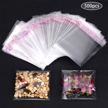 Carica l'immagine nel visualizzatore di Gallery, Faburo 500pz Bustine trasparenti per confetti, 7 * 10cm di plastica... - Ilgrandebazar