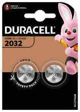 Carica l'immagine nel visualizzatore di Gallery, Duracell 2032, Batteria Bottone al Litio 3 V, Specialistica Elettronica,... - Ilgrandebazar
