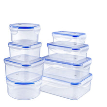 Carica l'immagine nel visualizzatore di Gallery, Deik Set di Contenitori per Alimenti 16-teilig, mehr als 5,5L, Trasparente - Ilgrandebazar