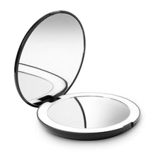 Carica l'immagine nel visualizzatore di Gallery, Fancii Specchio Ingranditore Tascabile Illuminato per Trucco, Normale e Nero - Ilgrandebazar