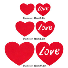 Carica l'immagine nel visualizzatore di Gallery, WILLBOND 30 Pezzi Cuori Appesi di San Valentino Decorazioni a Cuore San... - Ilgrandebazar
