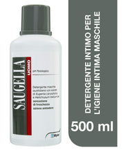 Carica l'immagine nel visualizzatore di Gallery, Saugella Uomo Detergente Intimo Quotidiano Maschile Antiodore A Ph 500 ml