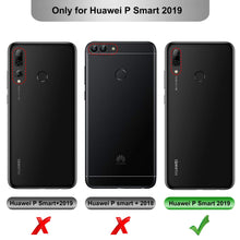 Carica l'immagine nel visualizzatore di Gallery, iBetter per Huawei P Smart 2019 Cover, P 2019 Soft Rubber Nero - Ilgrandebazar