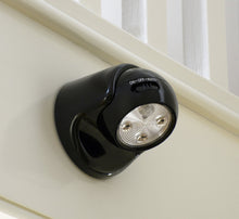 Carica l'immagine nel visualizzatore di Gallery, Auraglow Luce LED di Sicurezza A Batteria Ad Attivazione Con 1, Nero - Ilgrandebazar
