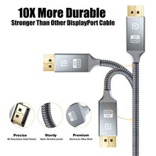 Carica l'immagine nel visualizzatore di Gallery, Snowkids Cavo DisplayPort a 1.8m Câble DisplayPort vers HDMI, Grigio-1.8M - Ilgrandebazar