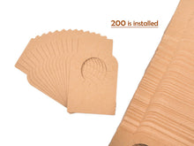Carica l'immagine nel visualizzatore di Gallery, Etichette della bottiglia di vino carta kraft - 200 etichette della... - Ilgrandebazar