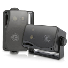 Carica l'immagine nel visualizzatore di Gallery, Pyle impermeabile Speaker 3.5 pollici 200 Watt 3 Vie STANDARD, nero