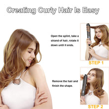 Carica l'immagine nel visualizzatore di Gallery, Xnuoyo Piastra Capelli Ricci e Lisci Professionale, Design 2 in 1 Semplice...