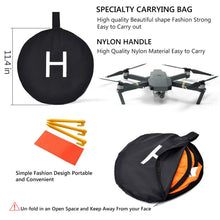 Carica l'immagine nel visualizzatore di Gallery, WisFox Drone Landing Pad Impermeabile 75cm Atterraggio Pieghevole Portatile... - Ilgrandebazar