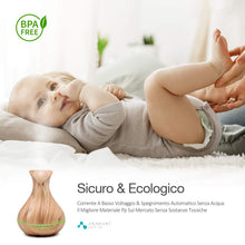 Carica l'immagine nel visualizzatore di Gallery, ASAKUKI 400ml Diffusore di Oli Essenziali, 5 in 1 Aromi, 7... - Ilgrandebazar