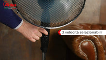 Carica l'immagine nel visualizzatore di Gallery, Ardes AR5EA40P Ventilatore Piantana, Nero, Pala 40 cm