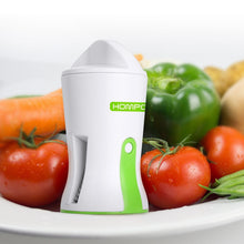 Carica l'immagine nel visualizzatore di Gallery, Hompo Spiralizzatore, Affettatore a Spirale Vegetale Veggetti Bianco+verde - Ilgrandebazar
