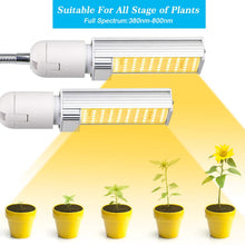 Carica l'immagine nel visualizzatore di Gallery, Upgrade 50w Sunlike LED Grow lampada con A - Plant Light With Timer - Ilgrandebazar