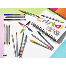 Carica l'immagine nel visualizzatore di Gallery, BIC 8963811 - Confezione da 6+2 penne a sfera, multicolore