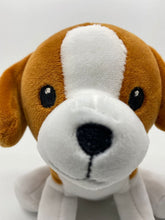 Carica l'immagine nel visualizzatore di Gallery, Beagle in peluche qualità SUPER SOFT (Marrone, Bianco)