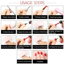 Carica l'immagine nel visualizzatore di Gallery, ROSALIND Smalto Semipermanente Base e Top Coat 10ml Smalti e - Ilgrandebazar