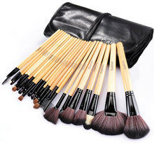 Carica l'immagine nel visualizzatore di Gallery, Pennelli Make Up,Cadrim 24 pezzi Set di pennelli professionali per Madera - Ilgrandebazar