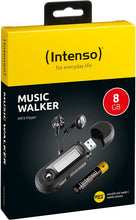 Carica l'immagine nel visualizzatore di Gallery, Intenso Music Walker - Lettore MP3, 8GB Nero, con Auricolari