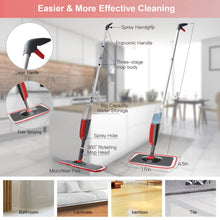 Carica l'immagine nel visualizzatore di Gallery, Winpok Lavapavimenti a Spruzzo, Spray Mop Scopa a Rosso - Ilgrandebazar