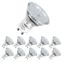 Carica l'immagine nel visualizzatore di Gallery, Lampadine LED GU10, 5Watt Pari ad alogene da 60Watt, Luce Bianca Fredda 6000K