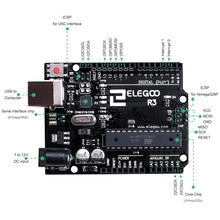 Carica l'immagine nel visualizzatore di Gallery, Elegoo UNO R3 Board Scheda ATmega328P ATMEGA16U2 con Cavo USB Compatibile... - Ilgrandebazar