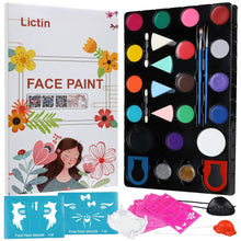 Carica l'immagine nel visualizzatore di Gallery, Lictin Colori Trucco Viso - 16 Kit Viso,60 Modelli,2 Modelli... - Ilgrandebazar