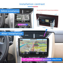 Carica l'immagine nel visualizzatore di Gallery, Android Autoradio GPS Navi 2 Din Lettore Stereo 250 x 145 x 40 mm, nero - Ilgrandebazar