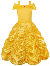Carica l'immagine nel visualizzatore di Gallery, JerrisApparel Principessa Belle Carnevali Costume Vestito da Ragazza... - Ilgrandebazar