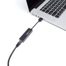Carica l'immagine nel visualizzatore di Gallery, Adattatore di rete da USB 2.0 a Ethernet LAN 10/100 Nero - Ilgrandebazar