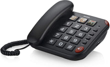 Carica l'immagine nel visualizzatore di Gallery, Brondi Bravo 15 Telefono Fisso, Nero