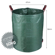 Carica l'immagine nel visualizzatore di Gallery, MVPOWER 3 Pezzi da 300L Sacchi per i Rifiuti Giardino, 3 x 300L, Verde - Ilgrandebazar