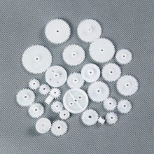 Carica l'immagine nel visualizzatore di Gallery, Laomao 75 Pezzi Ingranaggi in plastica, ricambi per robot, accessori fai da... - Ilgrandebazar
