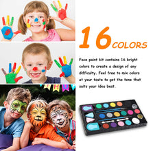 Carica l'immagine nel visualizzatore di Gallery, Truccabimbi Kit Trucchi Carnevale Bambini Colori Trucco - Ilgrandebazar