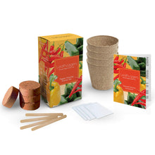 Carica l'immagine nel visualizzatore di Gallery, Kit Semi Peperoncino Peperoni Piccante Set Di Coltivare Peperoncini... - Ilgrandebazar