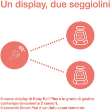 Carica l'immagine nel visualizzatore di Gallery, Steelmate Baby Bell Plus dispositivo anti abbandono di ultima generazione