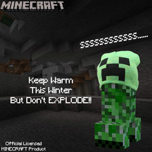 Carica l'immagine nel visualizzatore di Gallery, Minecraft Cappello Creeper Bambino Cappelli per Ragazzo Invernali (S/M) - Ilgrandebazar