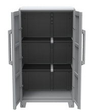 Carica l'immagine nel visualizzatore di Gallery, Terry Transforming Modular 3, Armadio 78 x 43.6 x 143 cm, Grigio - Ilgrandebazar