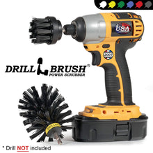 Carica l'immagine nel visualizzatore di Gallery, Drillbrush 2 pezzo nero Ultra Stiff es pulizia Rotary Stiff-black - Ilgrandebazar
