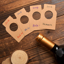Carica l'immagine nel visualizzatore di Gallery, Etichette della bottiglia di vino carta kraft - 200 etichette della... - Ilgrandebazar