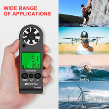 Carica l'immagine nel visualizzatore di Gallery, Anemometer Handheld Wind Speed Meter Gauge HoldPeak 816b Anemometro Digitale - Ilgrandebazar