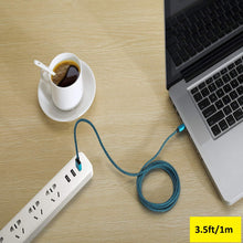 Carica l'immagine nel visualizzatore di Gallery, Yosou Cavo USB C [3 Pezzi /1m] Tipo C Nylon Intrecciata Rapida... - Ilgrandebazar