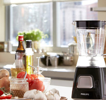 Carica l'immagine nel visualizzatore di Gallery, Philips Blender HR2052/90 90, 450 W, 1.25 Litri, Plastica, Nero