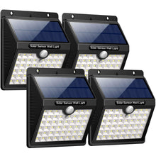 Carica l'immagine nel visualizzatore di Gallery, iPosible Luce Solare LED Esterno,【180° Super Luminoso-4 Pezzi】 46 4 Pezzi - Ilgrandebazar