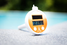 Carica l'immagine nel visualizzatore di Gallery, Steinbach Termometro Digitale Solare Nuoto, Multicolore, Ø 75 mm