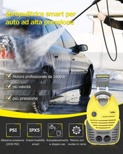 Carica l'immagine nel visualizzatore di Gallery, oasser Idropulitrice ad Alta Pressione a Freddo, 1600W, 140bar, 420L/H di... - Ilgrandebazar