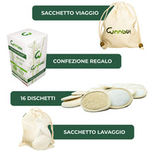 Carica l'immagine nel visualizzatore di Gallery, Dischetti Struccanti Lavabili Bambù Riutilizzabili 16 Pezzi Salviette... - Ilgrandebazar
