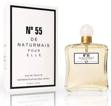 Carica l'immagine nel visualizzatore di Gallery, N°55 Eau De Parfum Intense 100 ml. Compatibile con N°5, Profumo Equivalente Donna Chan. N°5