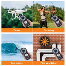 Carica l'immagine nel visualizzatore di Gallery, BTMETER Anemometro Digitale Misuratore di BT-100(Handheld Anemometer) - Ilgrandebazar