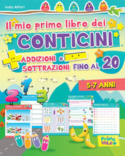Carica l'immagine nel visualizzatore di Gallery, Il mio primo libro dei conticini. Addizioni e sottrazioni fino al 20. Ediz. a colori